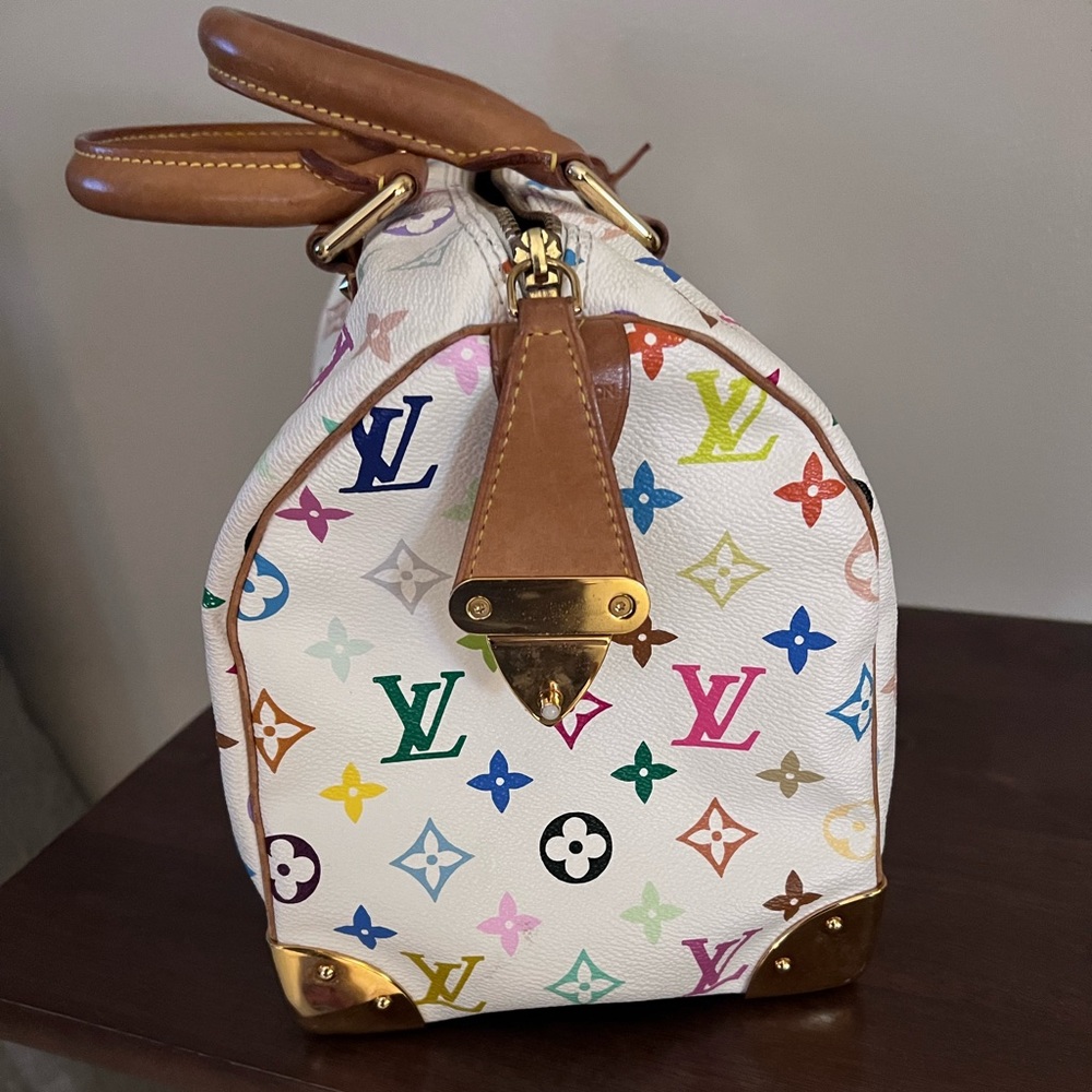 Authentic Multi Colored Louis Vuitton Speedy. Com… - image 5